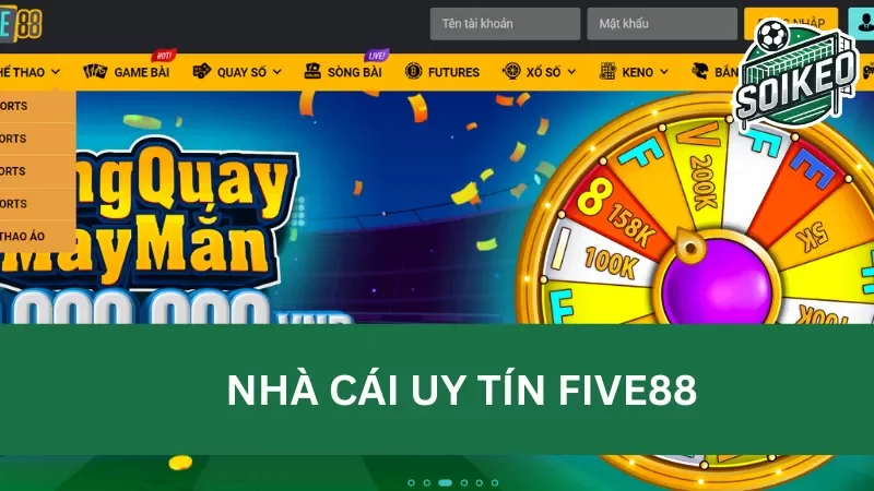 Five88 mang đến sự yên tâm với chính sách bảo mật an toàn