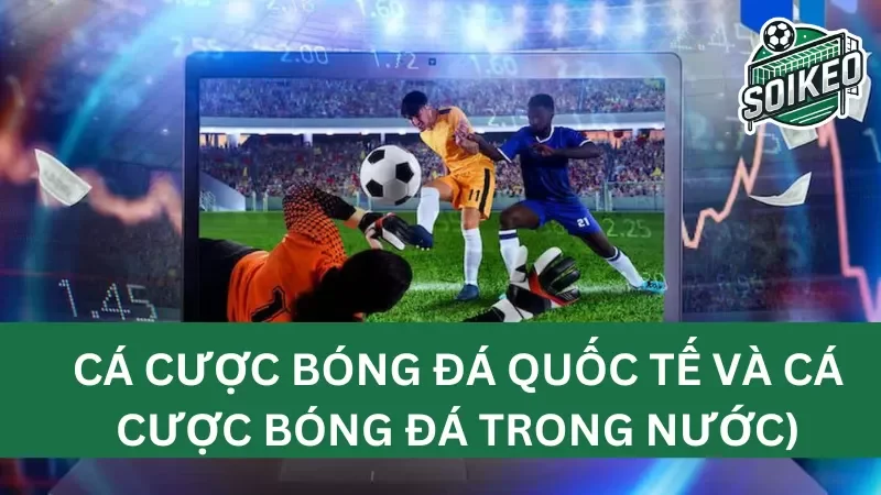 sự khác biệt giữa cá cược bóng đá quốc tế và bóng đá trong nước