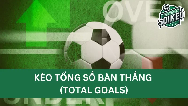 giới thiệu về kèo tổng số bàn thắng (total goals) là gì?